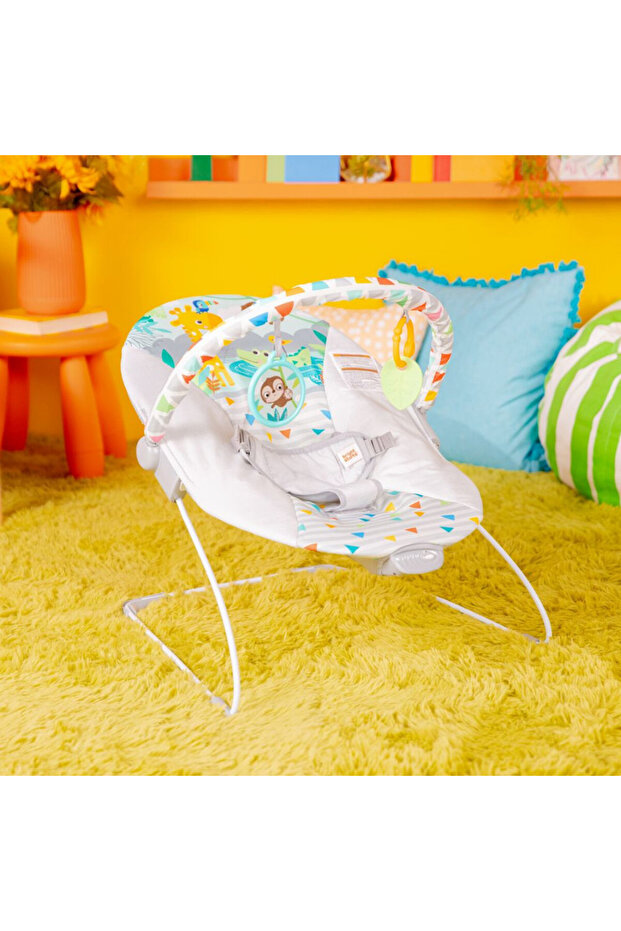Safari Fun - Vibrating Bouncer, 0 - 6 Months