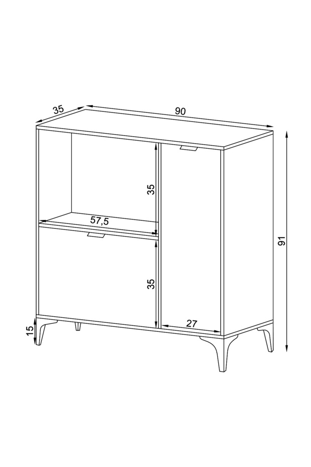 Lavinya Çok Amaçlı Dolap - 4