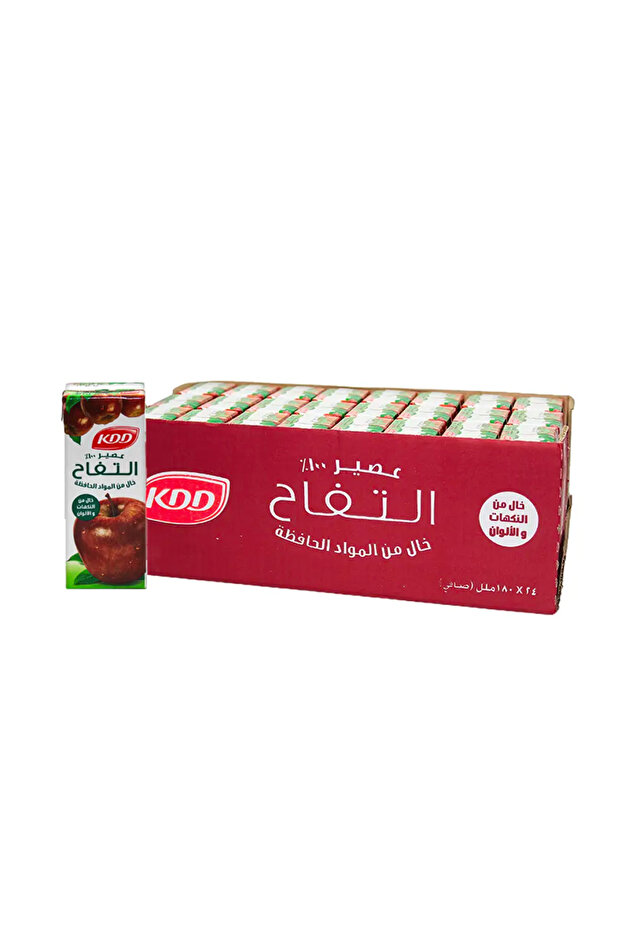 عصير التفاح، 180 مل × 24