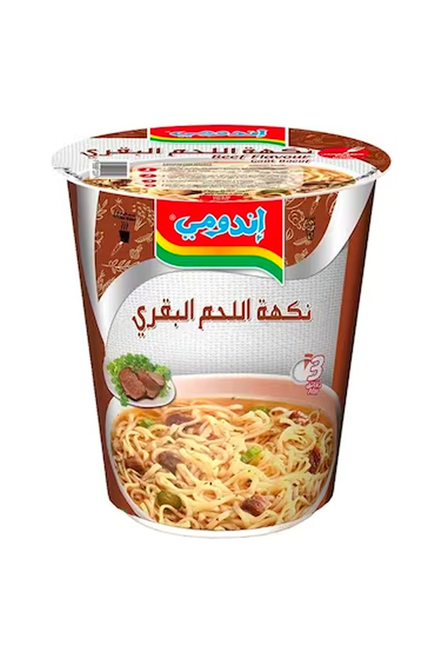 نودلز بنكهة لحم البقر، كوب، 55 غرام