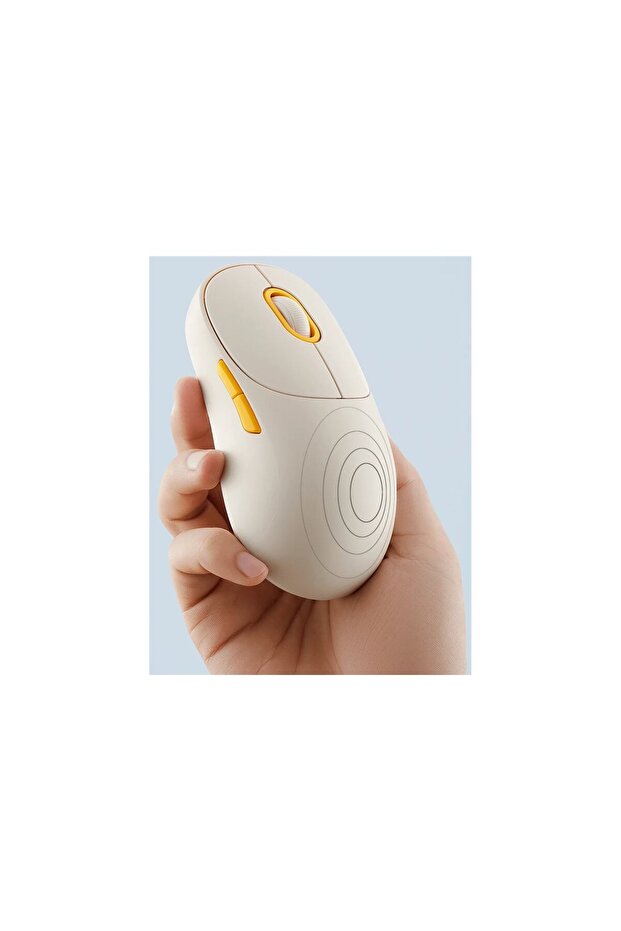 Mouse wireless 3, alb | - 1