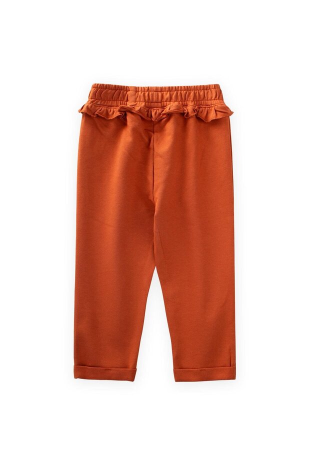 Fırfırlı Eşofman 1-5 Yaş Kiremit - 2