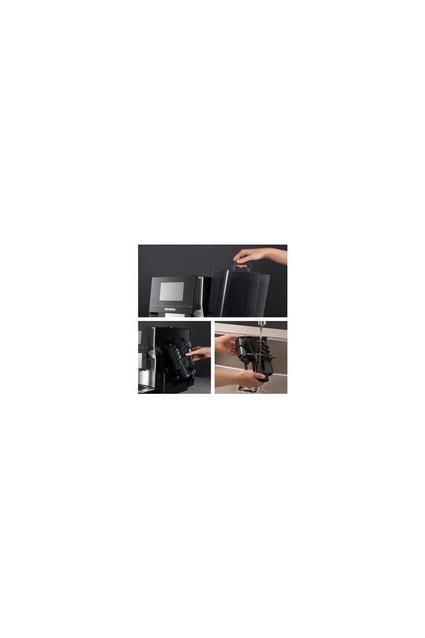Drmzz Güçlü 19 Bar,Tam Otomatik Espresso Kahve Makinesi EQ700 integral Inox silver metallic,2,4 L - 6