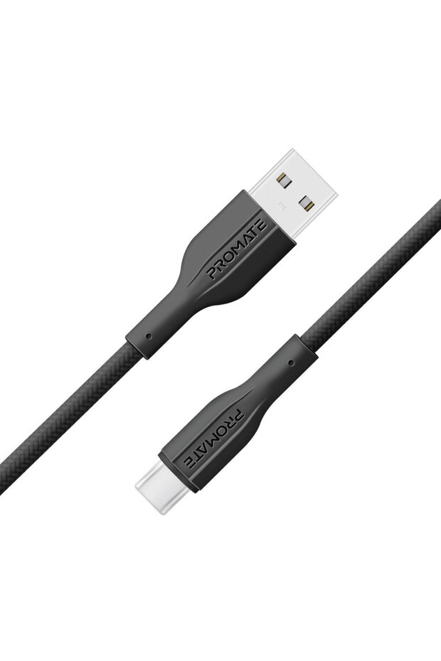 Durable USB-A to USB-C™ Silicone Charging Cable with Fast Charging Technology