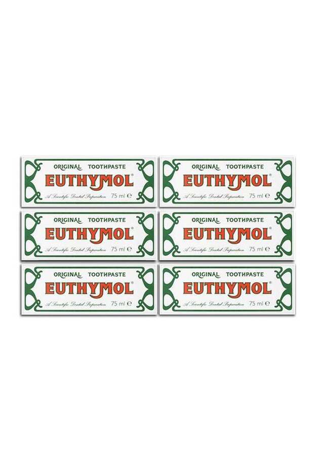 Pack Of 6 Original Toothpaste 6 x 75ml