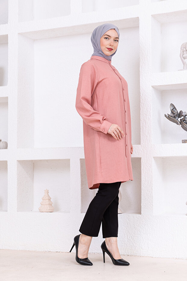 تونيك من الكتان المخصر - 3