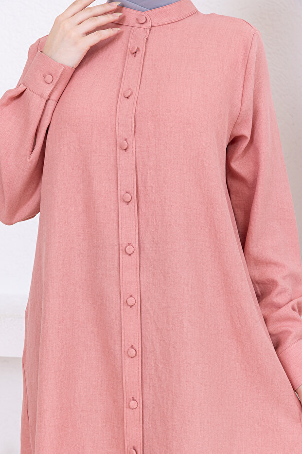 تونيك من الكتان المخصر - 6