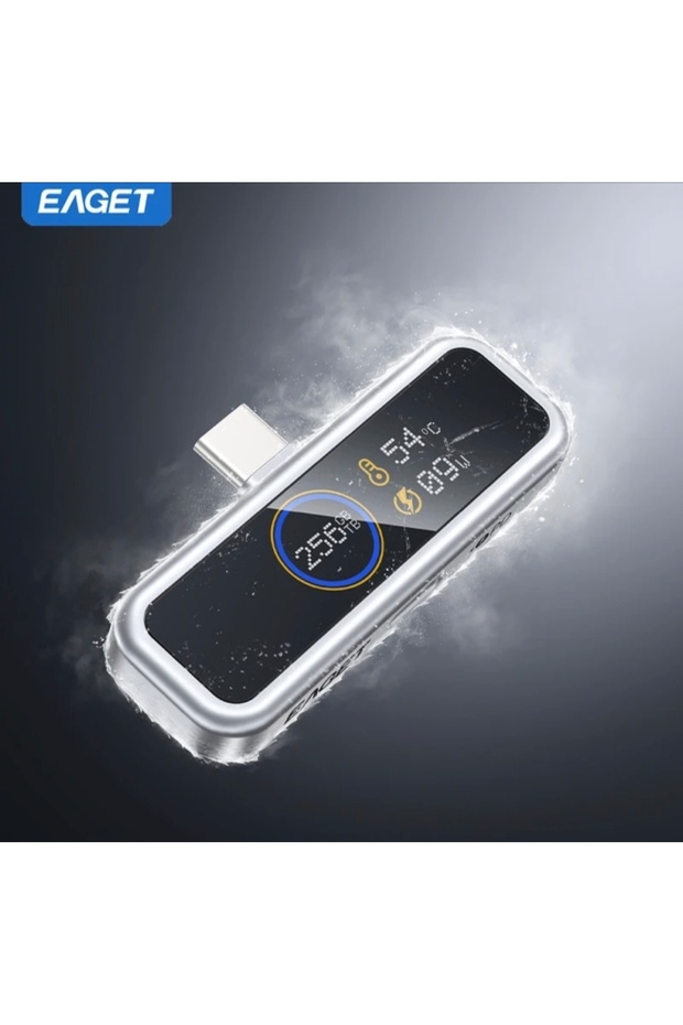 İ30pro 128gb.type-c Flash Bellek Lcd Akıllı Ekran Şifreleme Özellik 20w Pd Hızlı Şarj Type-c Girişli - 1