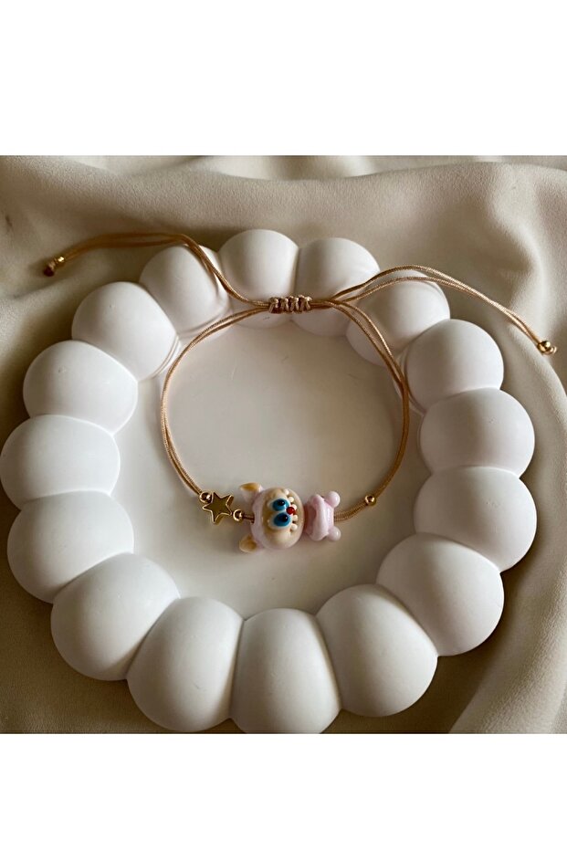 Labubu Murano Glass Bracelet