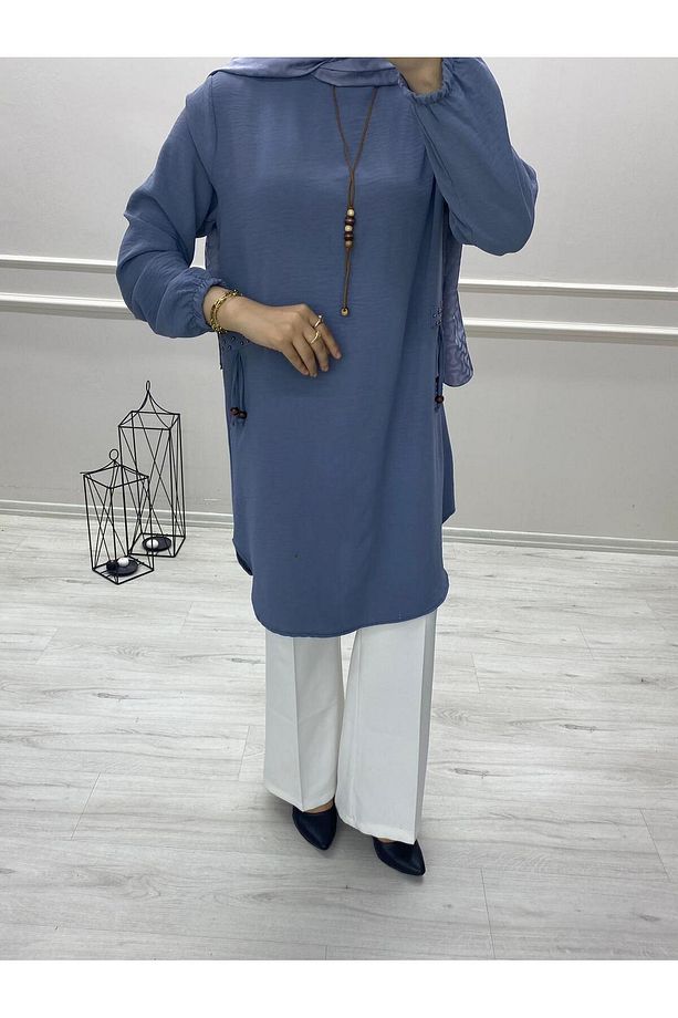 Ayrobi̇n Kumaş Tuni̇k - 5