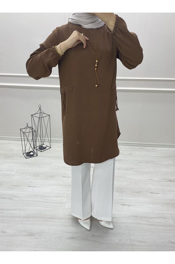 AYROBİN KUMAŞ TUNİK - 5