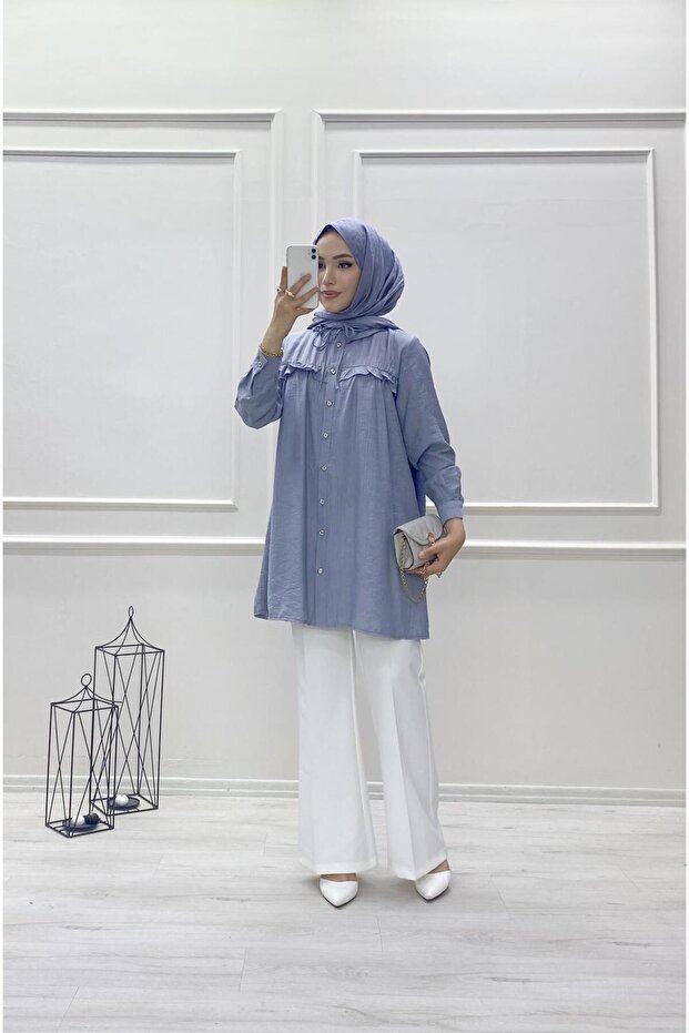 BAĞCIK DEYALI TUNİK - 3