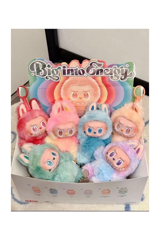 Labubu The Monsters, Biginto Energy aselrise -Labubu Oyuncak Original Qr Kalpleri Fetheden Labubu - 3