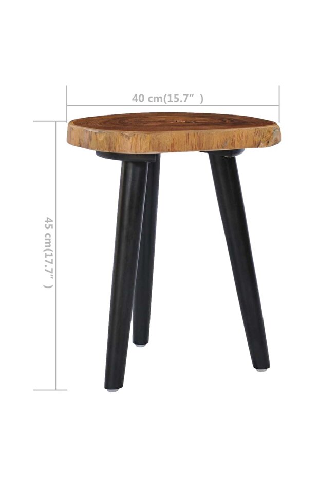Coffee Table 40x45 cm Solid Teak - 3