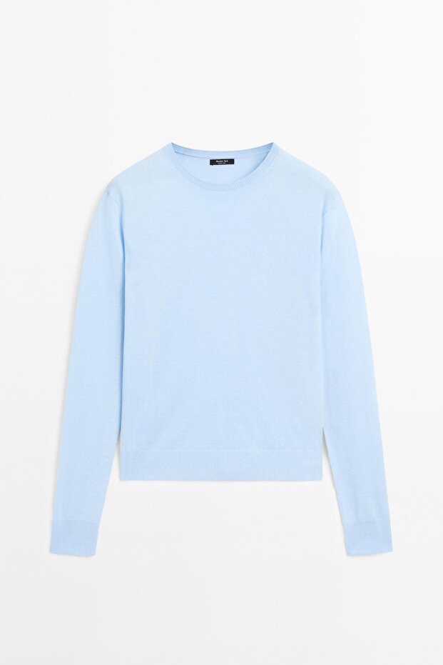 Bisiklet yaka yünlü triko kazak - 5