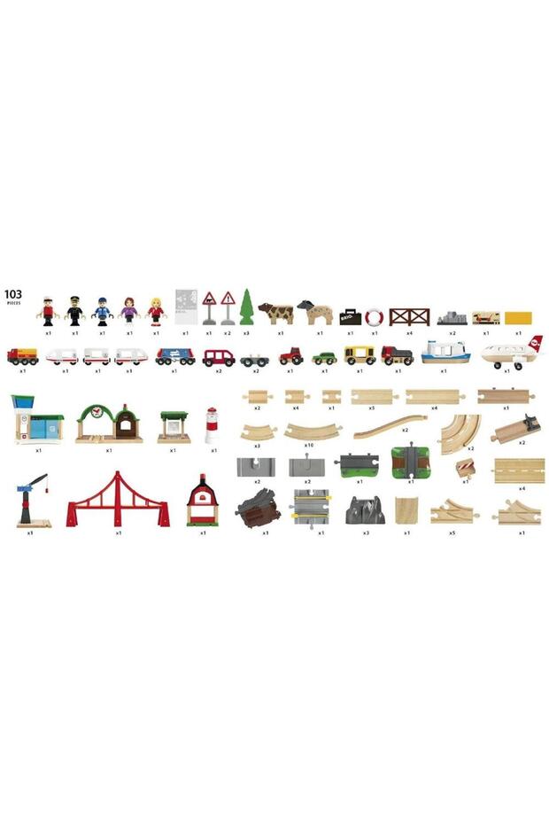 Deluxe train world set - 5
