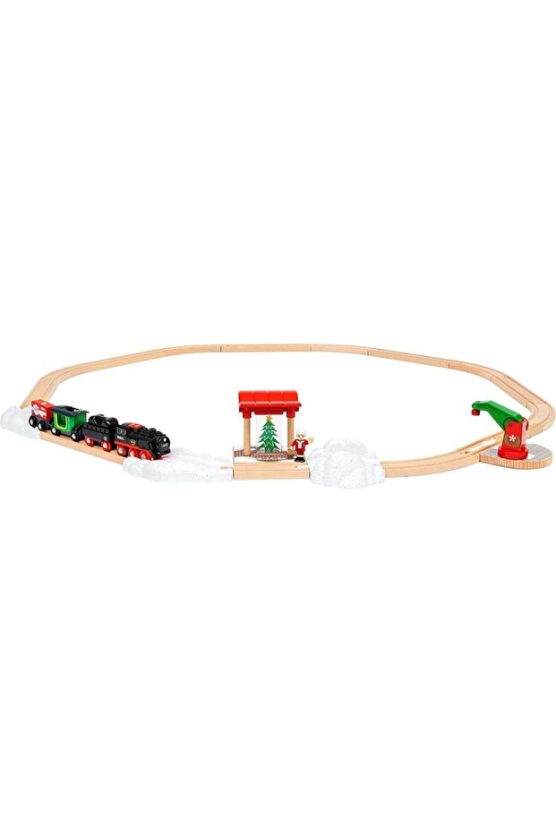 Christmas steam train set - 2