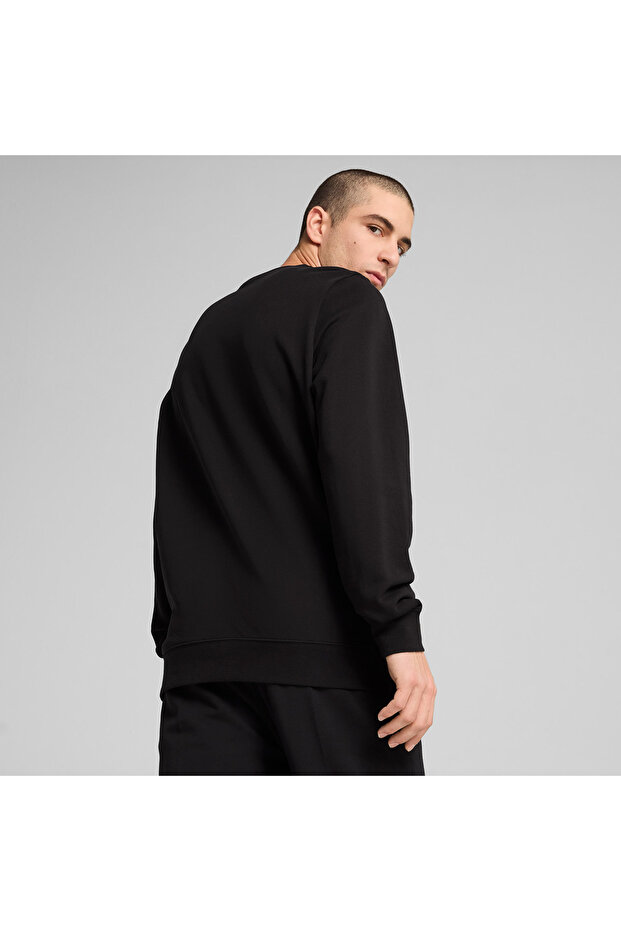 Ess Elevated Crew Men's Black Sweatshirt - 2