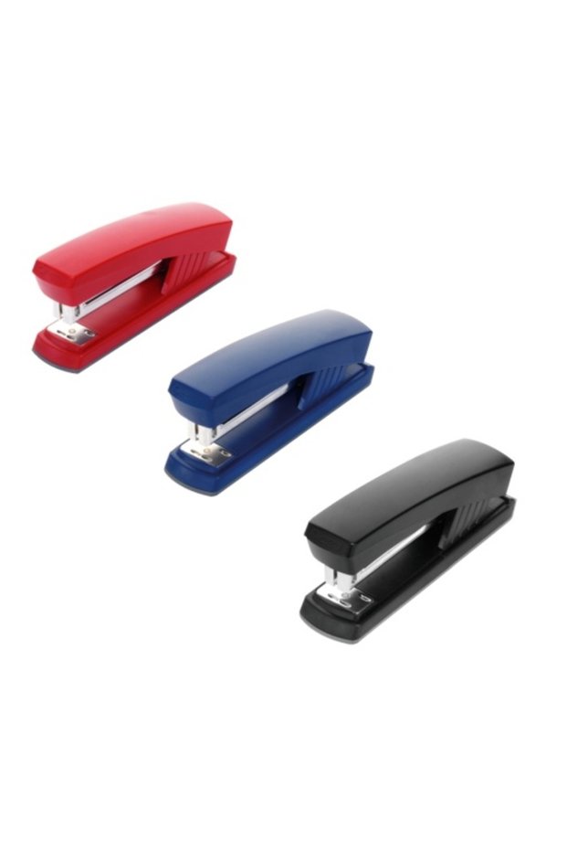 Stapler 24/6, Material Plastic & Metal, Assorted Colors