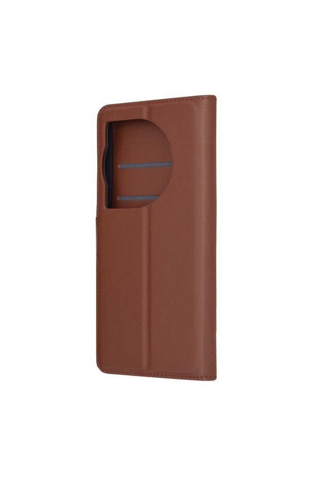 OnePlus 12 Case - Leather Folio - Brown - 5