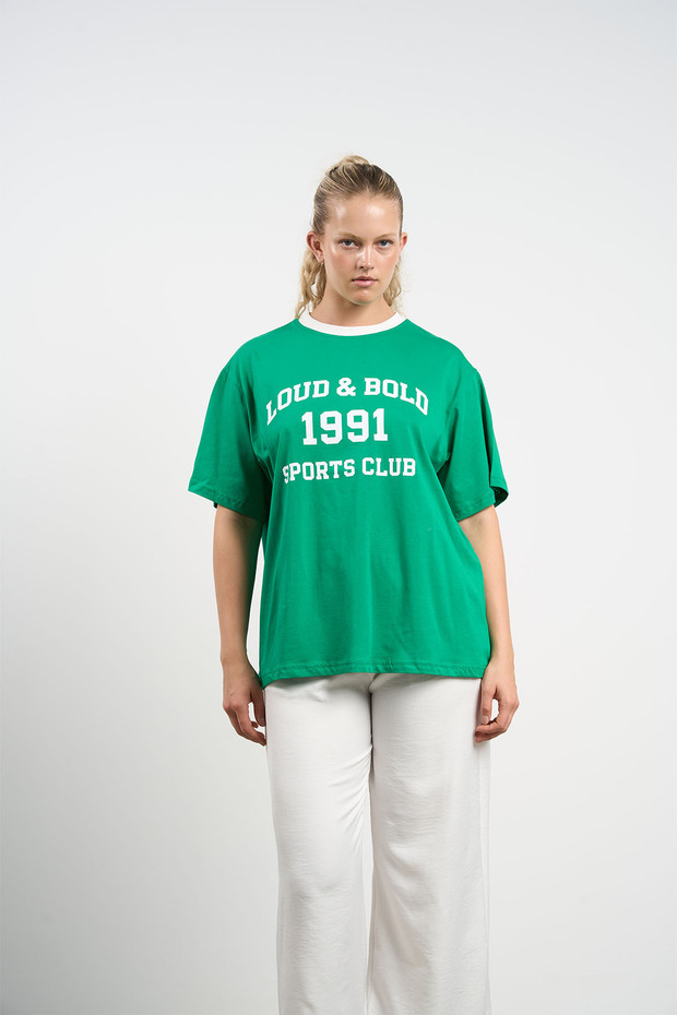 تي شيرت أساسي مطبوع (36-42) |   1035 - 1