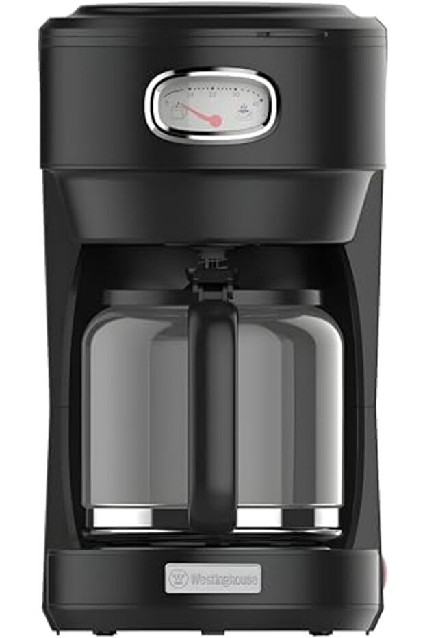 Westinghouse USA Retro Series 1.25L Coffee Maker – Black | Stylish Design with Brew Control, Pause - 4