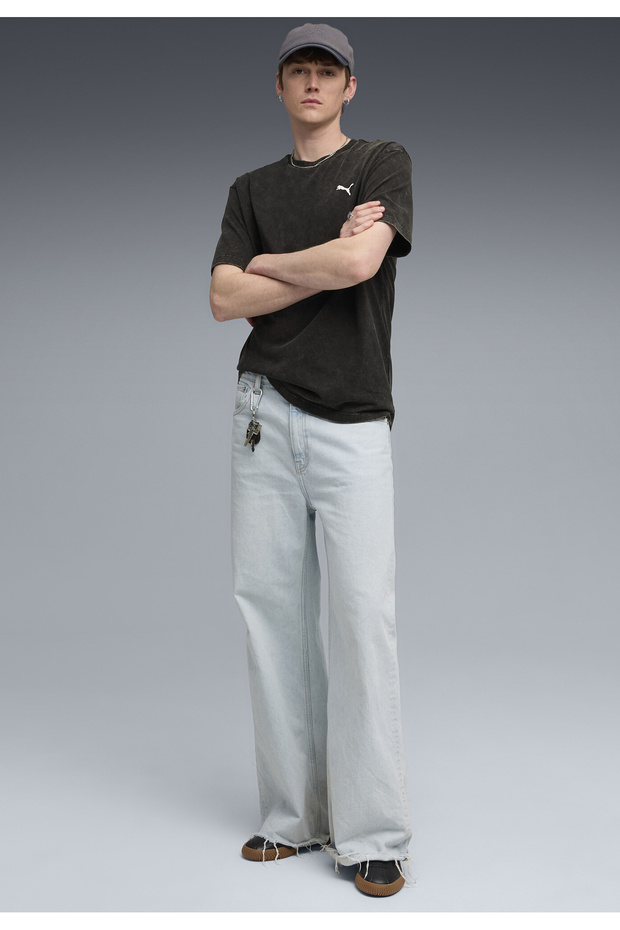 Ανδρικό μπλουζάκι Essentials Elevated Relaxed Wash - 5