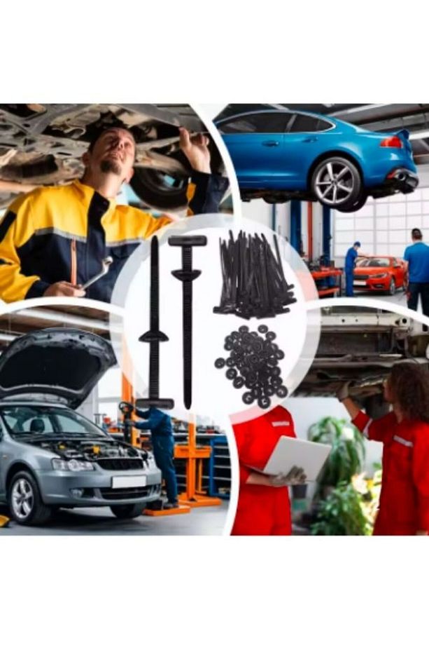 Otomobil Araba motor Kapı Tampon Plastik Panel Tutma klipsi 10 Adet - 4