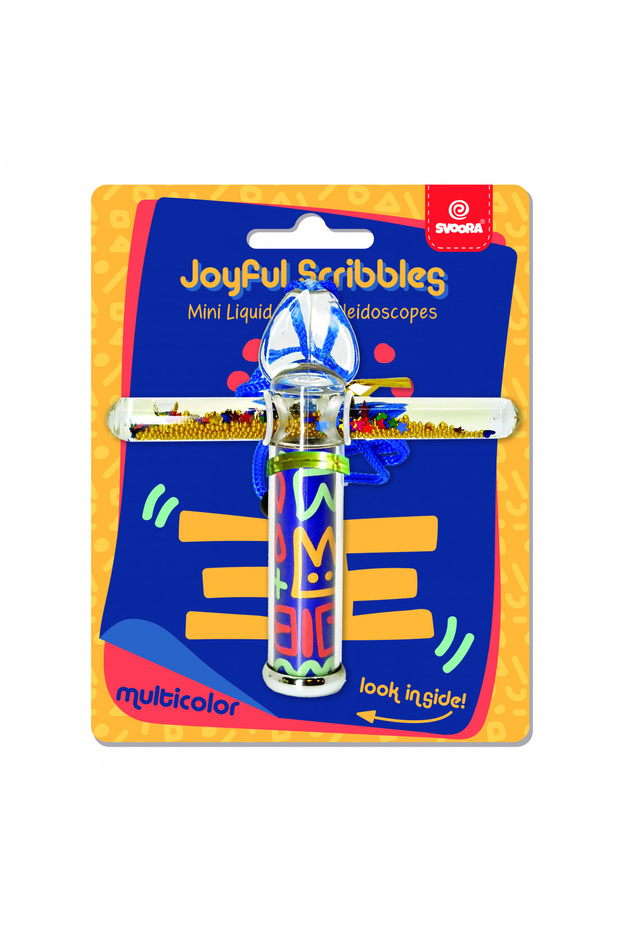 Мини калейдоскоп с течна тръба - 1