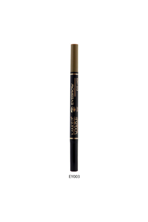 Eyebrow And Eyeliner Pen Black/Soft Brown EY003