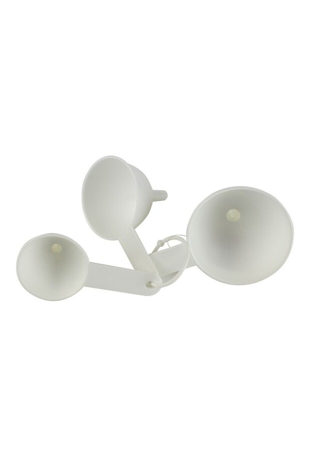 Plastic funnel set, 3 pcs - 5