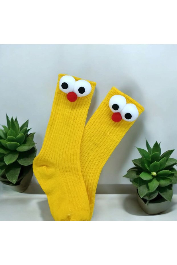 Big-Eyed Knee-High Socks Baby and Children
