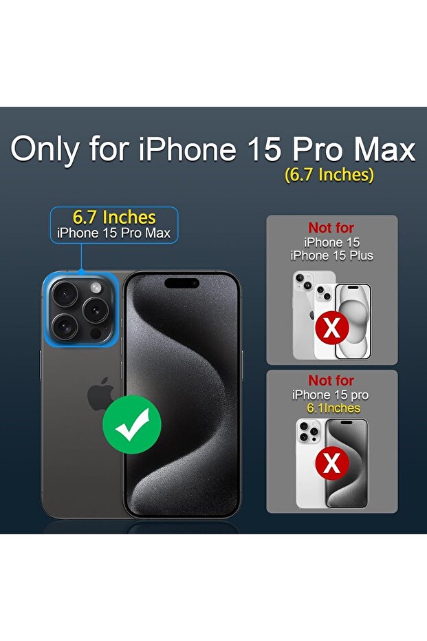 غلاف هاتف متوافق مع هاتف iPhone 16 Pro Max، حامل دوار 360 درجة - 4