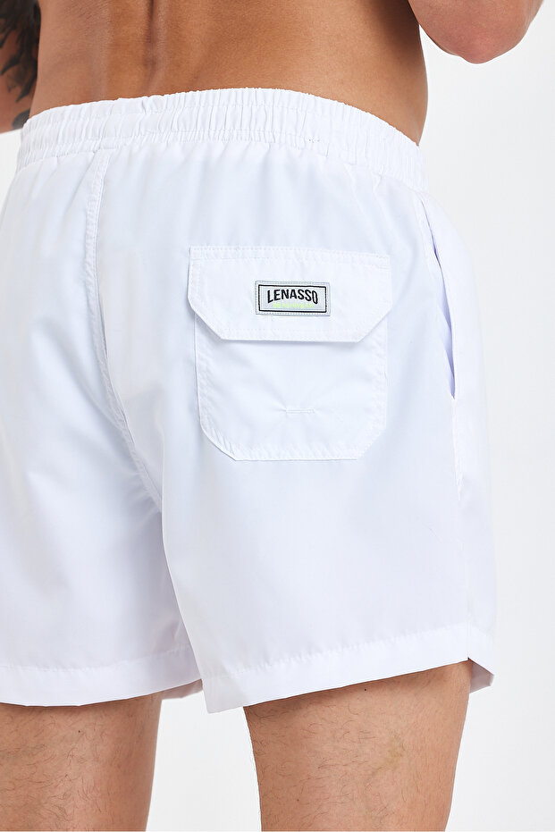 Cool Boy Baskılı Deniz Şortu - 7