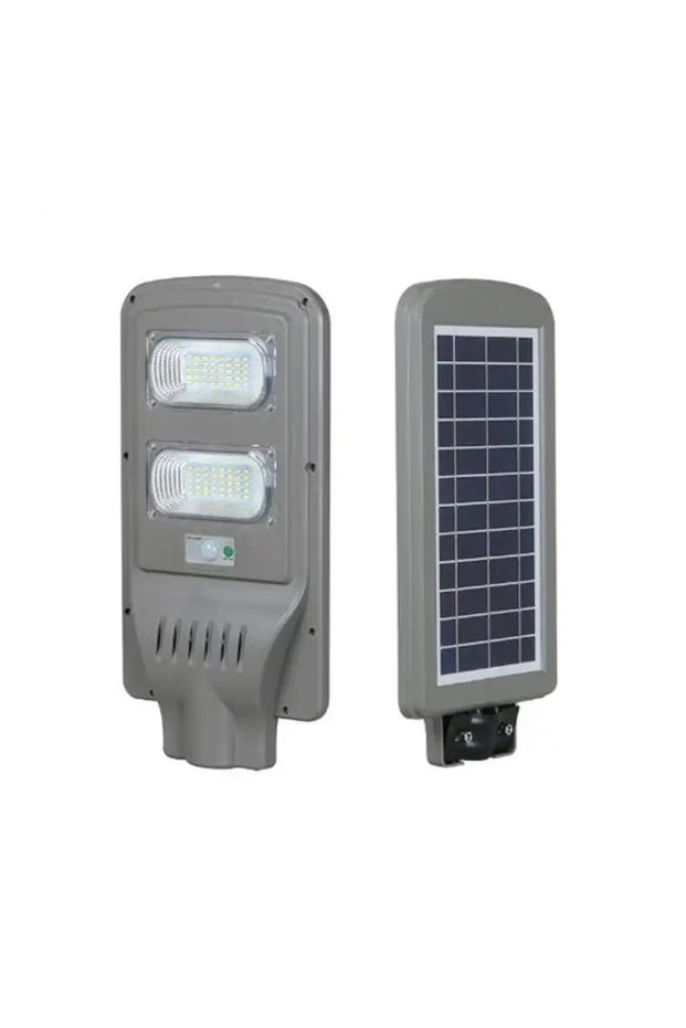 Solar-powered LED street light, motion sensor, 40W, timer, 3 modes, remote control