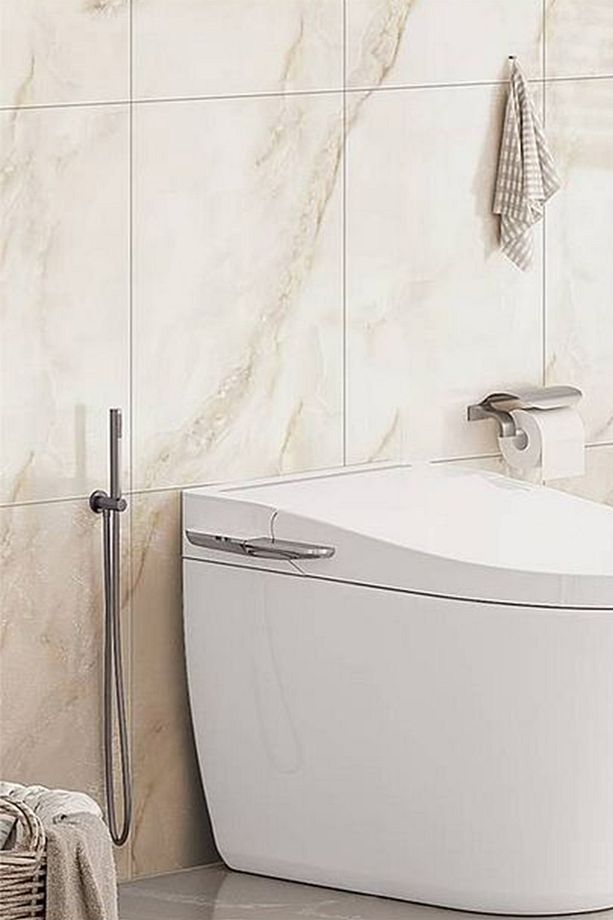 30x60 Cm Soft Mermer Desenli Kendinden Yapışkanlı Duvar Köpük Banyo Wc Kaplama Panel - 3