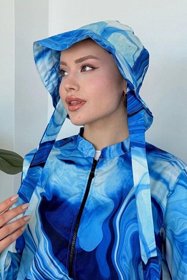 Bucket Hat Blue - 4