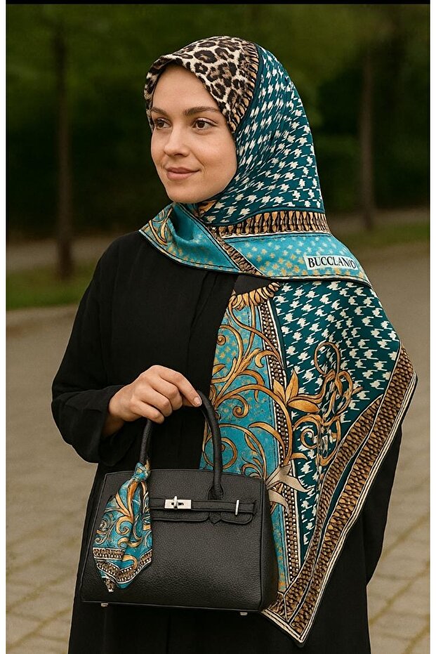 % İpek Tivil Eşarp - 2