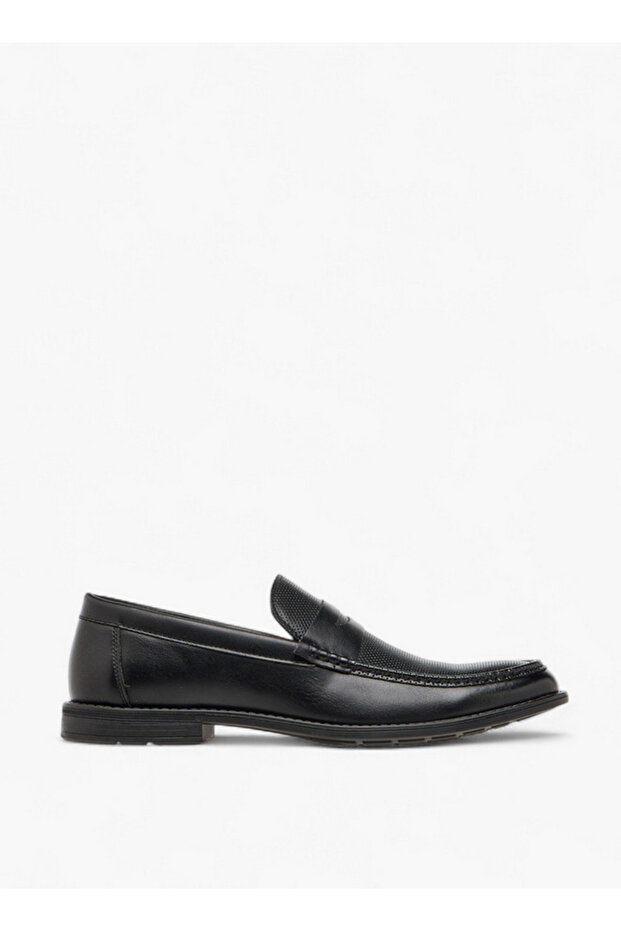 LBL by Shoexpress Textured Slip-On Loafers - 3