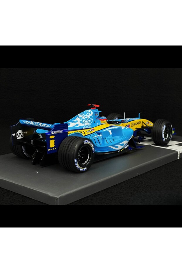 1:18 RENAULT F1 TEAM R25 – FERNANDO ALONSO 117051605 Diecast Model Araba Sınırlı Üretim - 3