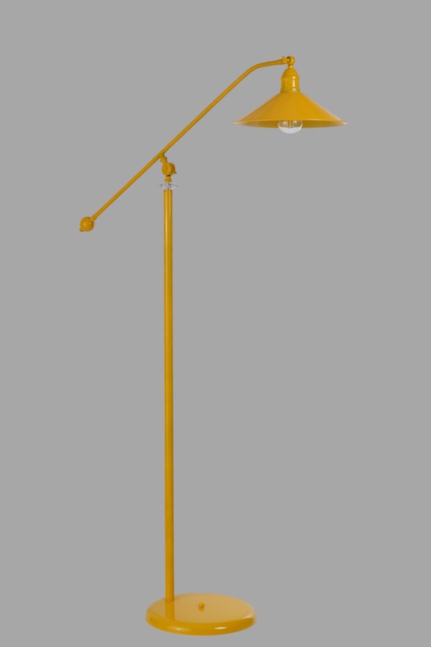 MOKA SARI LAMBADER METAL BAŞLIKLI - 5