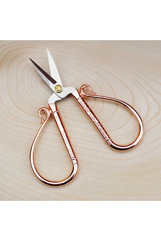 Patterned Vintage Scissors Copper - 1