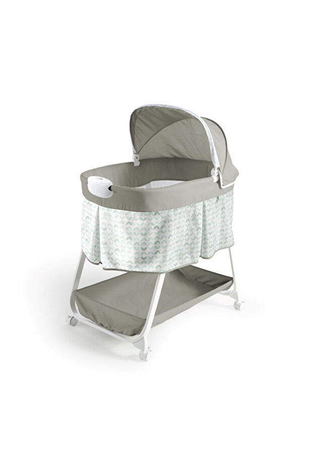 Snuggity Snug Soothing Vibrations Bassinet - Nimbu, 0 - 5 Months