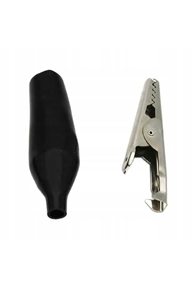 Cleme crocodil 2 buc Negre + Roșii Izolate 3A - 3