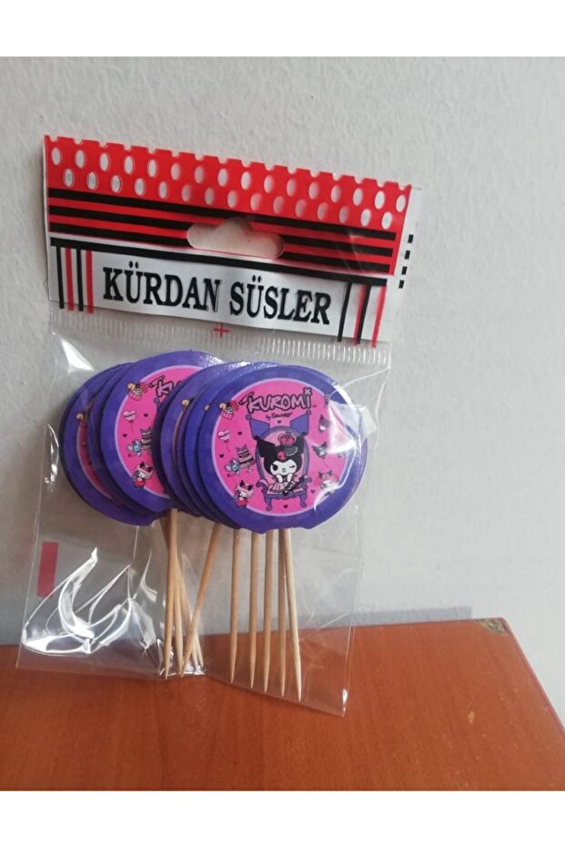 40 Kuromi Themed Toothpicks