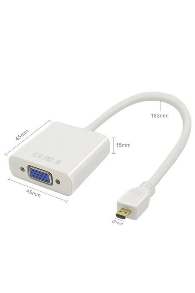 Adaptor micro HDMI - VGA - 3