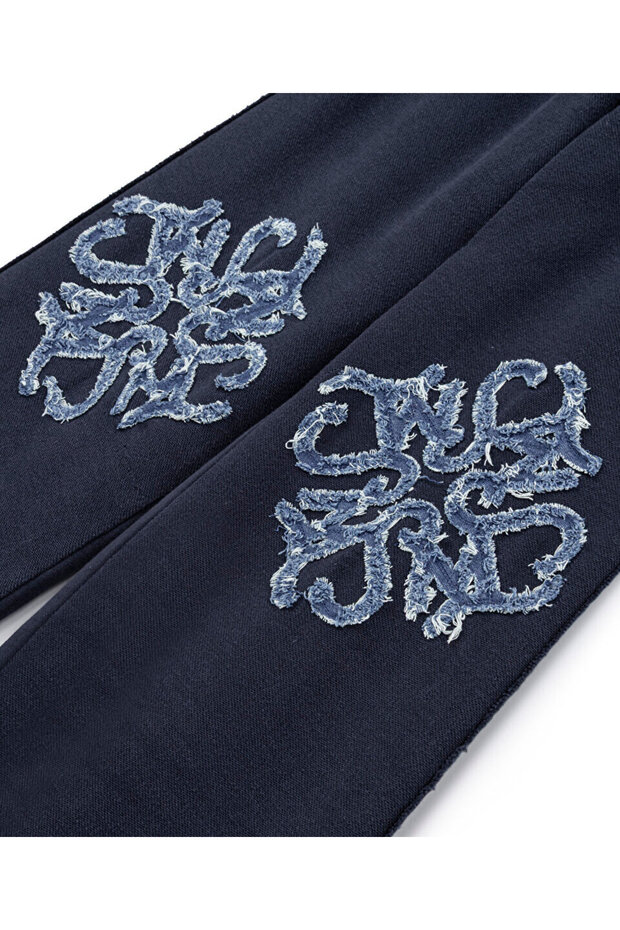 DENİM APLİKELİ PANTOLON - 4