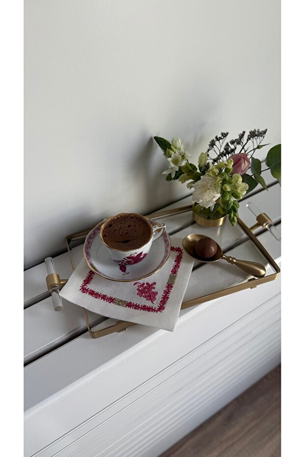 Her Pembe Kokteyl Peçetesi - 2