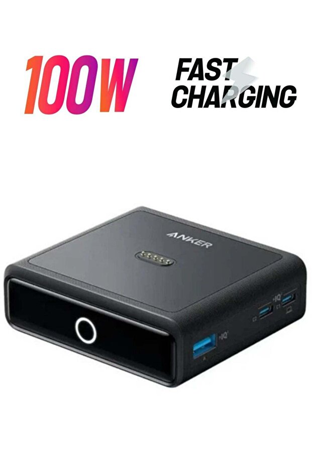 GanPrime Power Bank Charging Base 100W Fast Charging A1902211 Black