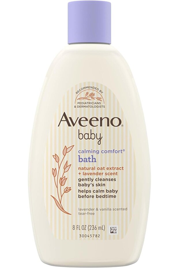 Calming Comfort Bath & Wash With Relaxing Lavender & Vanilla Scents & Natural Oat Extrac